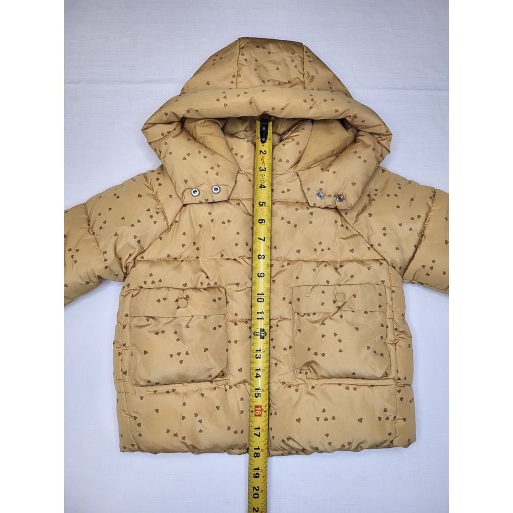 Zara Kids Toddler Pink Puffer Jacket Coat 3-4 Years - Picture 5 of 6